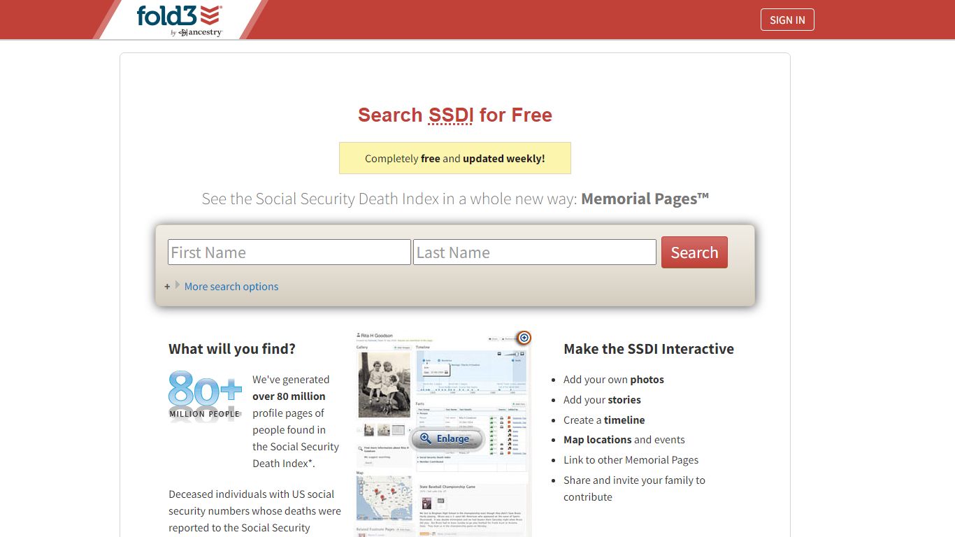 Search SSDI (Social Security Death Index) for Free - Fold3